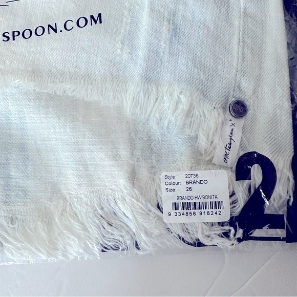 ONE Teaspoon Brando Bonita High Waist Denim Shorts - Picture 6 of 14